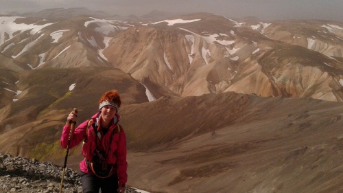 Светлана Глушкова путешествует по Исландии на велосипеде