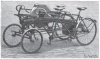 Французский пожарный велосипед-квадроцикл