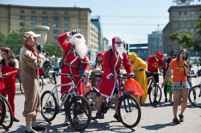 Велосипедный карнавал состоится в Новосибирске